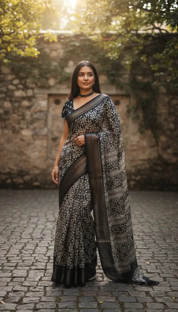Tussar silk sarees